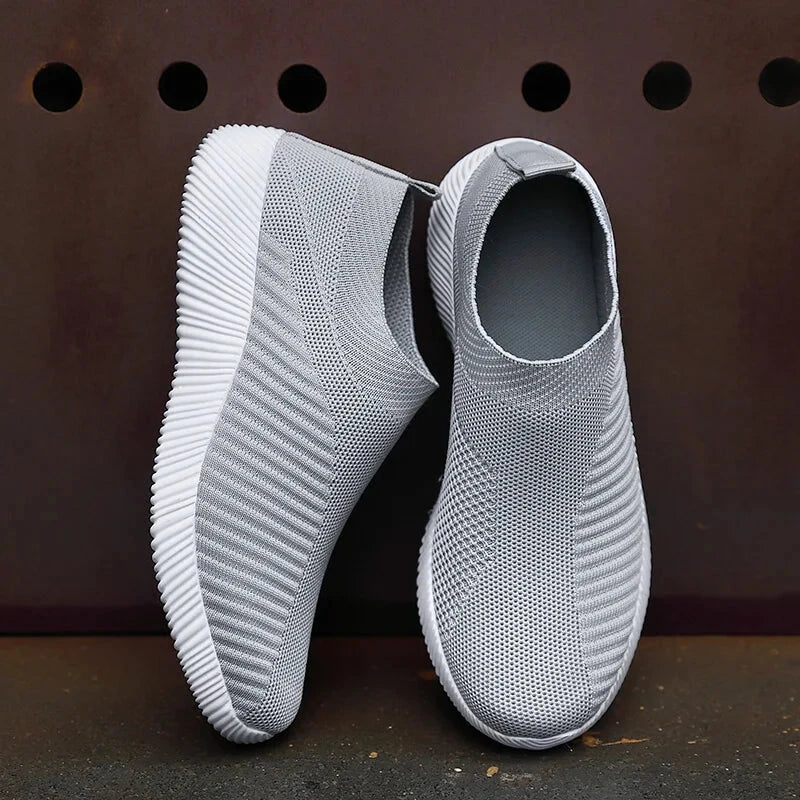 Women Vulcanized Shoes High Quality Women Sneakers Slip On GlowCart