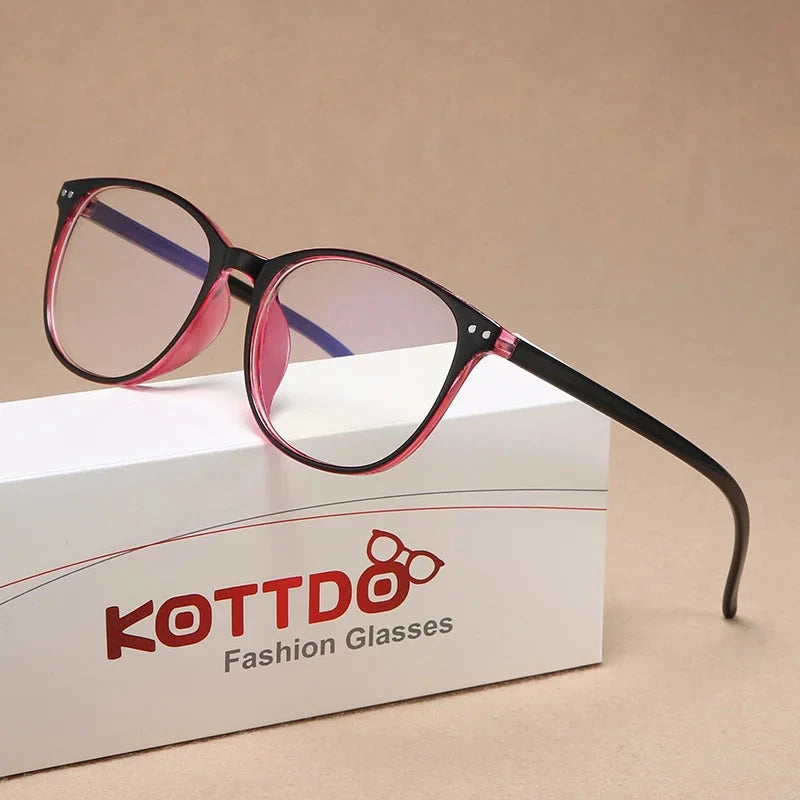 Fashion Reading Glasses Anti-Blue Light Women Men Computer GlowCart