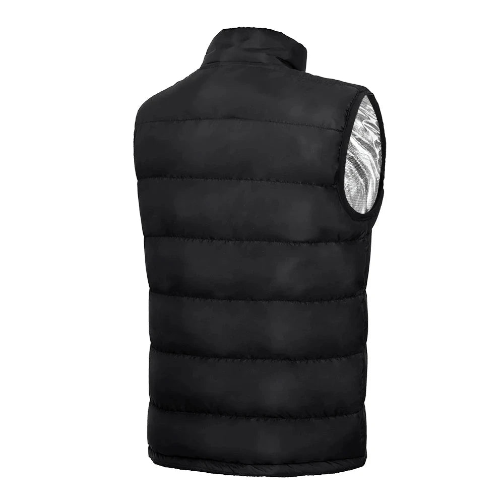 9 Heated Vest Zones Electric Heated Jackets Men Women GlowCart