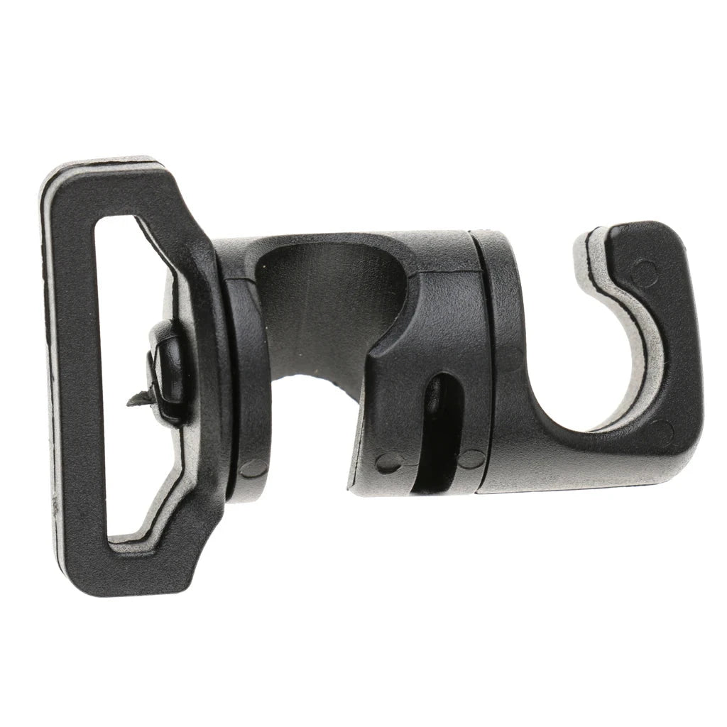 Tent Pole Connector Buckle Black Outdoor Camping Awning Tent GlowCart