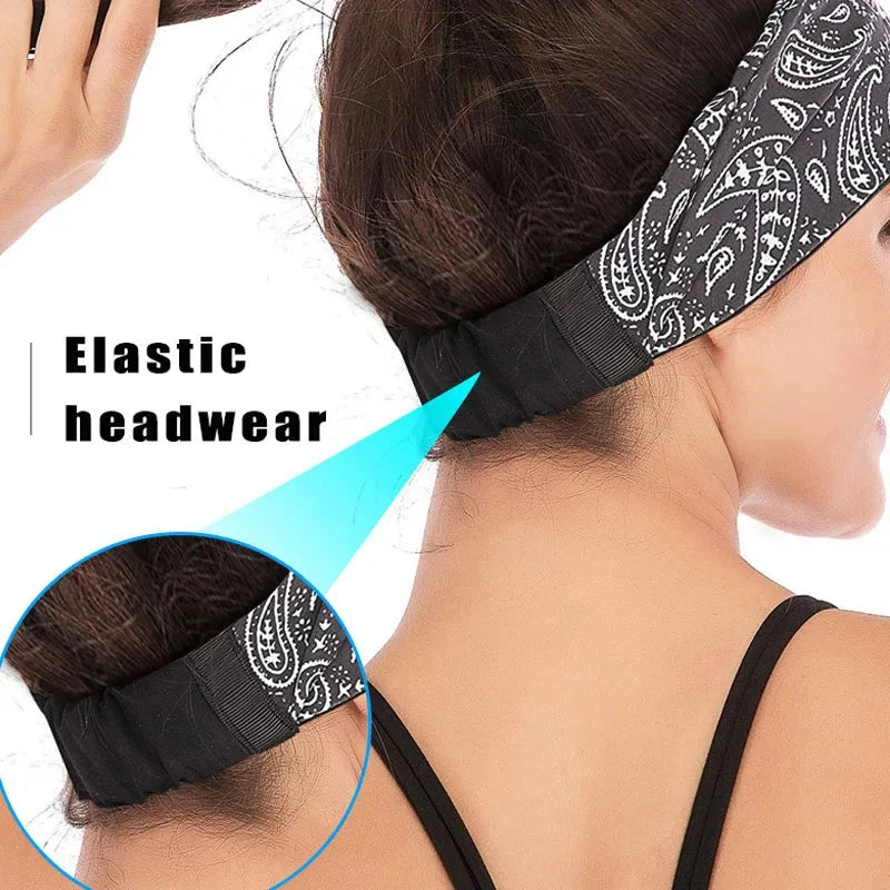 Wireless Bluetooth Sports Headband Handsfree Call Stereo GlowCart