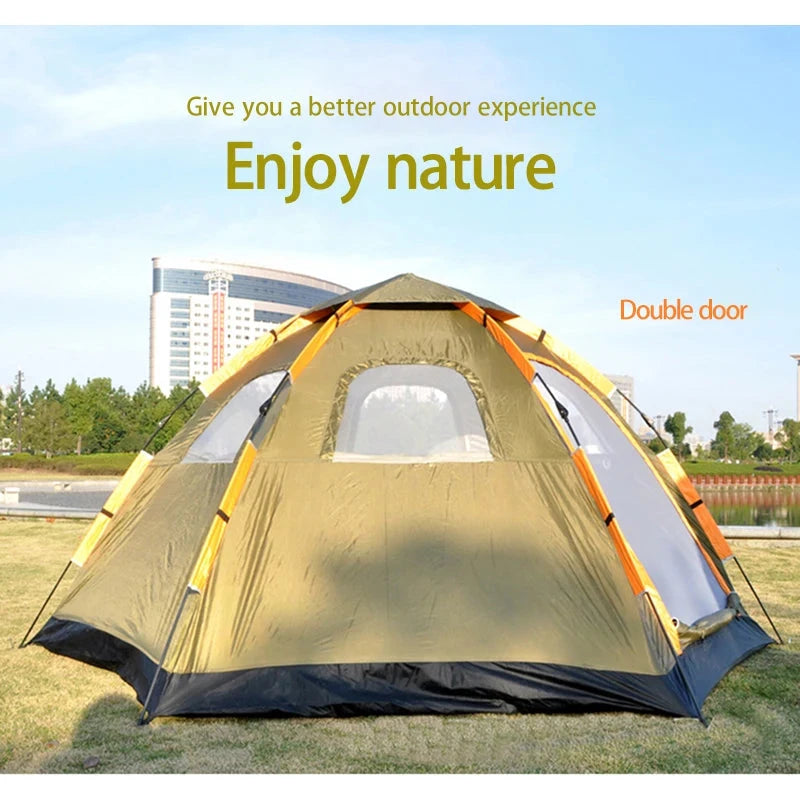 Automatic Tent 5-8 People Outdoor Camping Tent Travel Tent GlowCart