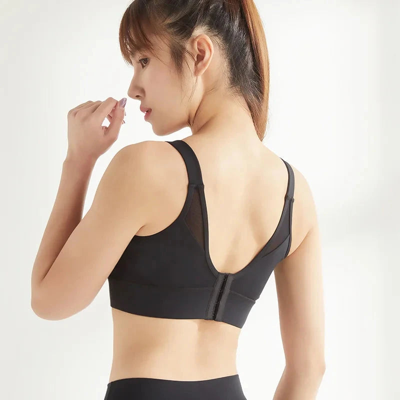 Sports Bras High Impact Push Up Bra Crop Top Fitness Women Large Big Size Underwear Wireless Running Gym Workout Active Wear Hot GlowCart