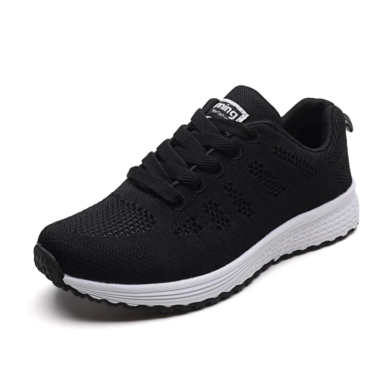 Women Casual Shoes Fashion Breathable Walking Mesh Flat