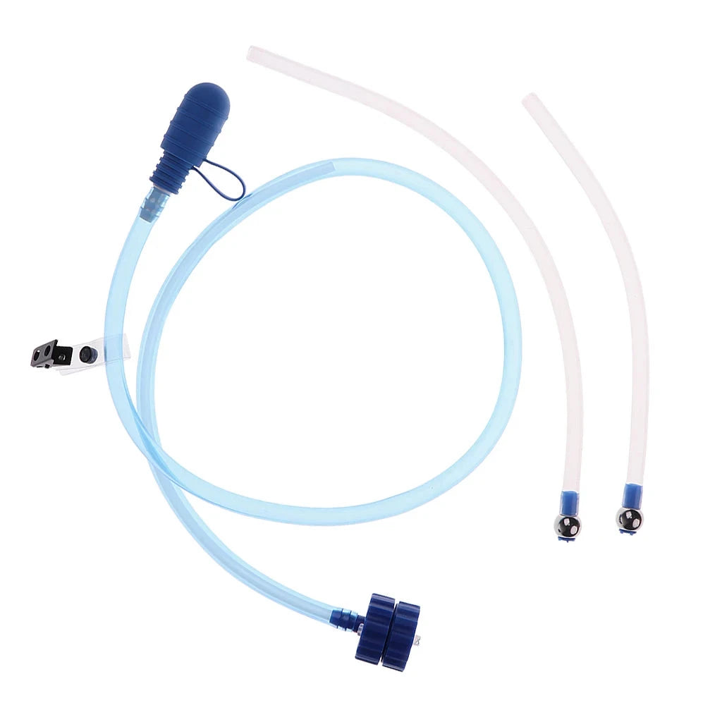 Hiking Drinking Water Bottle Hose Hydration Tube Reservoir Pack GlowCart
