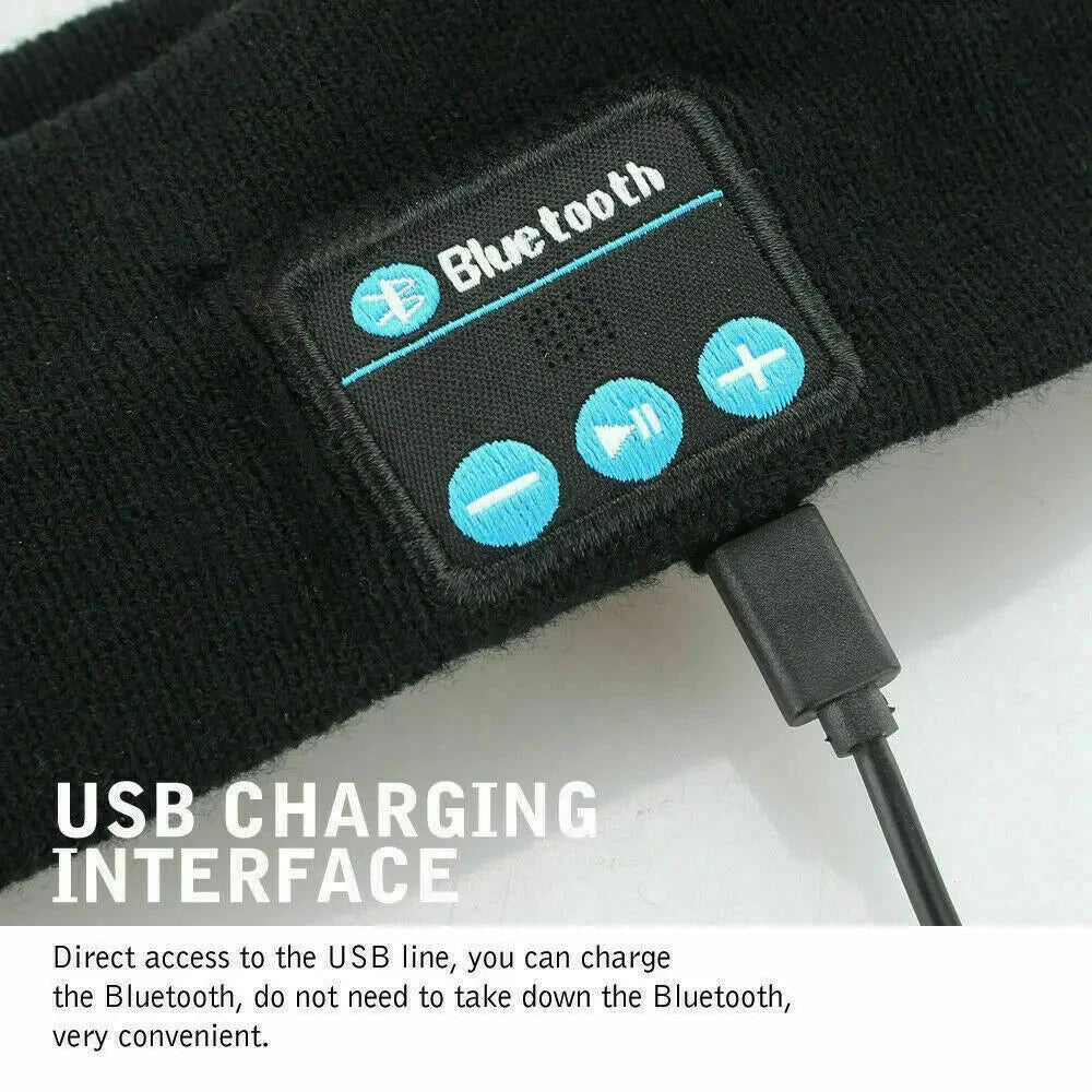 Wireless Bluetooth Earphone Sleeping Running Headband Stereo GlowCart