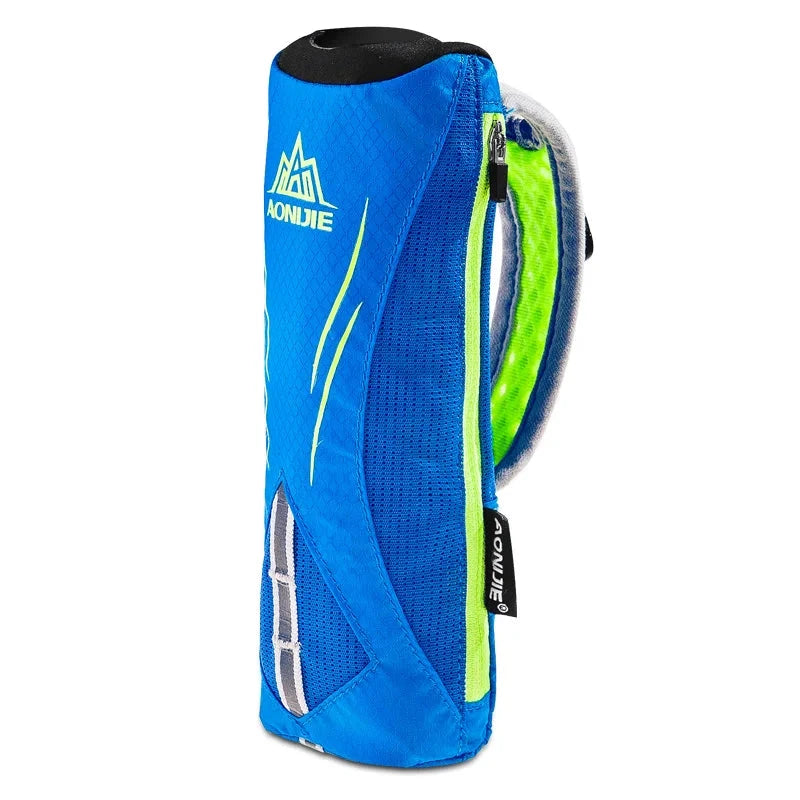 AONIJIE E908 500ml Running Hand-held Water Bottle Kettle Holder Wrist Storage Bag Hydration Pack Hydra Fuel Soft Flask Marathon GlowCart