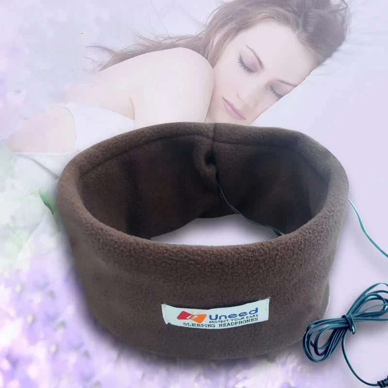 Wired Sleep Headset Sports Breathable Headband Soft Earphone GlowCart