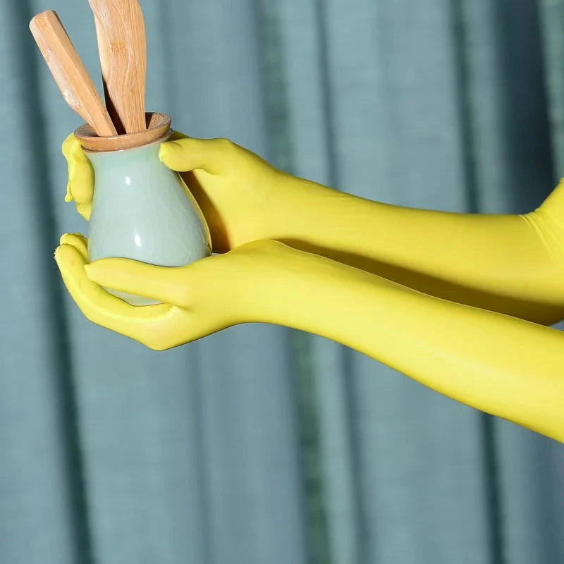 Sexy Lace Thin Transparent Hollow Breathable Long Gloves GlowCart