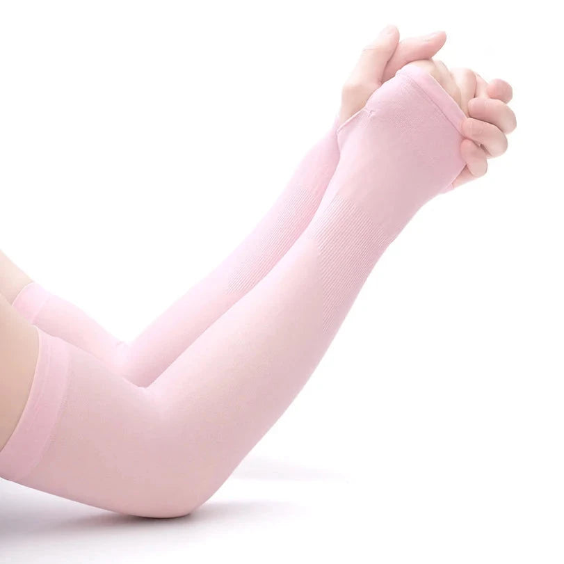 2021 Fashion Women Elbow Gloves Long Fingerless Gloves Elbow GlowCart