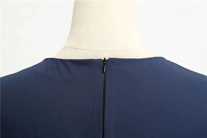 Women Square Collar Elegant Vintage Summer Dress Short GlowCart