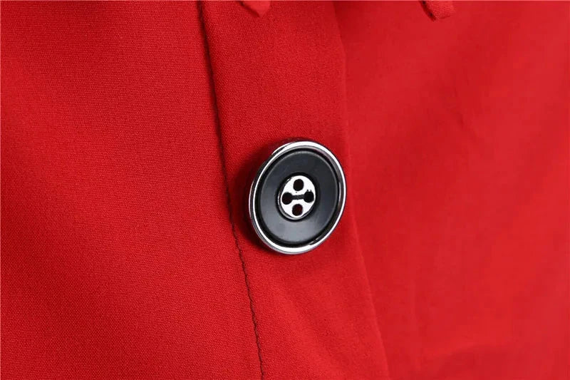 Women Square Collar Elegant Vintage Summer Dress Short GlowCart