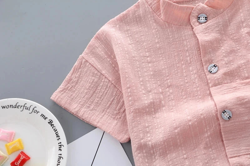 New Summer  Hot Sale Toddler Kids Baby Boys Shirt Cartoon GlowCart