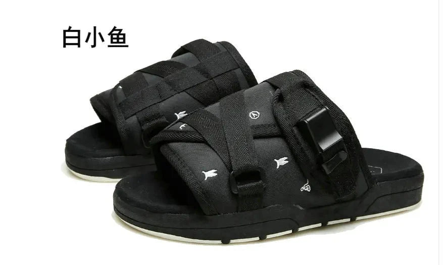 Men Summer Shoes Plus Size 36-45 Slippers Fashion Couple GlowCart