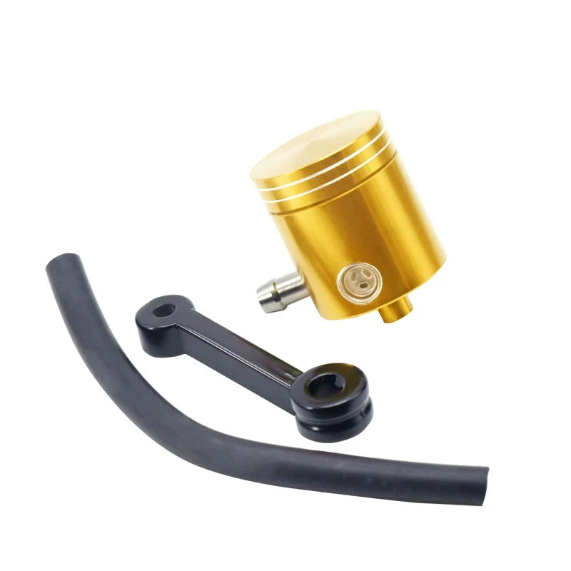 ZSDTRP Motorcycle Brake Fluid Reservoir Clutch Cylinder Tank Oil Fluid Cup For BAJAJ YAMAHA DUCATI Kawasaki Suzuki Honda CBR600 GlowCart