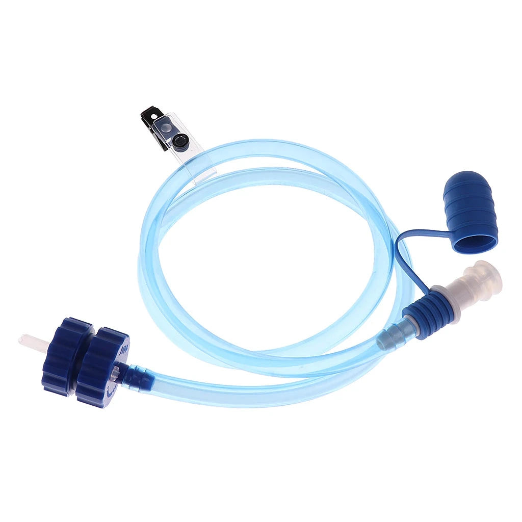 Hiking Drinking Water Bottle Hose Hydration Tube Reservoir Pack GlowCart