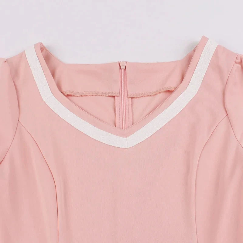 Tonval Vintage 50s Ladies Floral Pleated Rockabilly Dress GlowCart