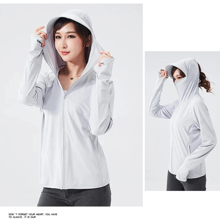 TRVLWEGO Summer Women Men Fishing Shirt UV Proof Coat Quick GlowCart