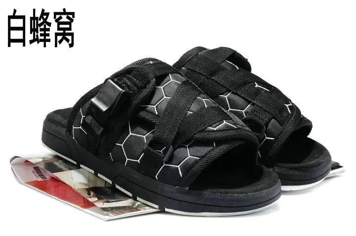 Men Summer Shoes Plus Size 36-45 Slippers Fashion Couple GlowCart