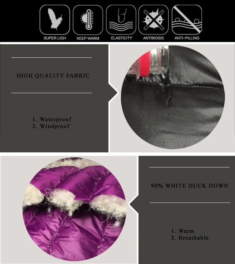 Women Puffer Jacket 15 Colors Plus Size 5XL 6XL 7XL 2025 New GlowCart