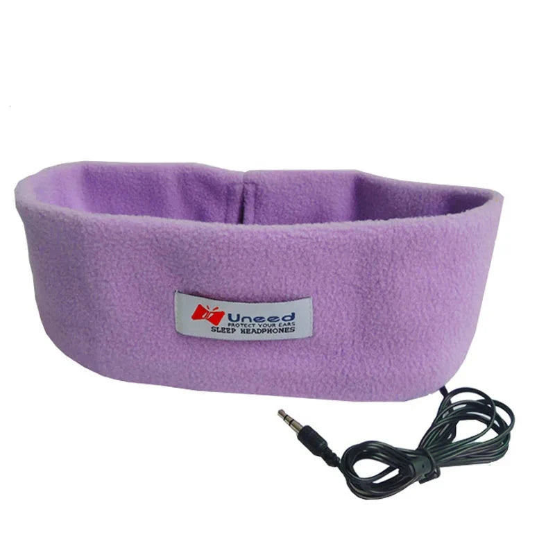 Wired Sleep Headset Sports Breathable Headband Soft Earphone GlowCart