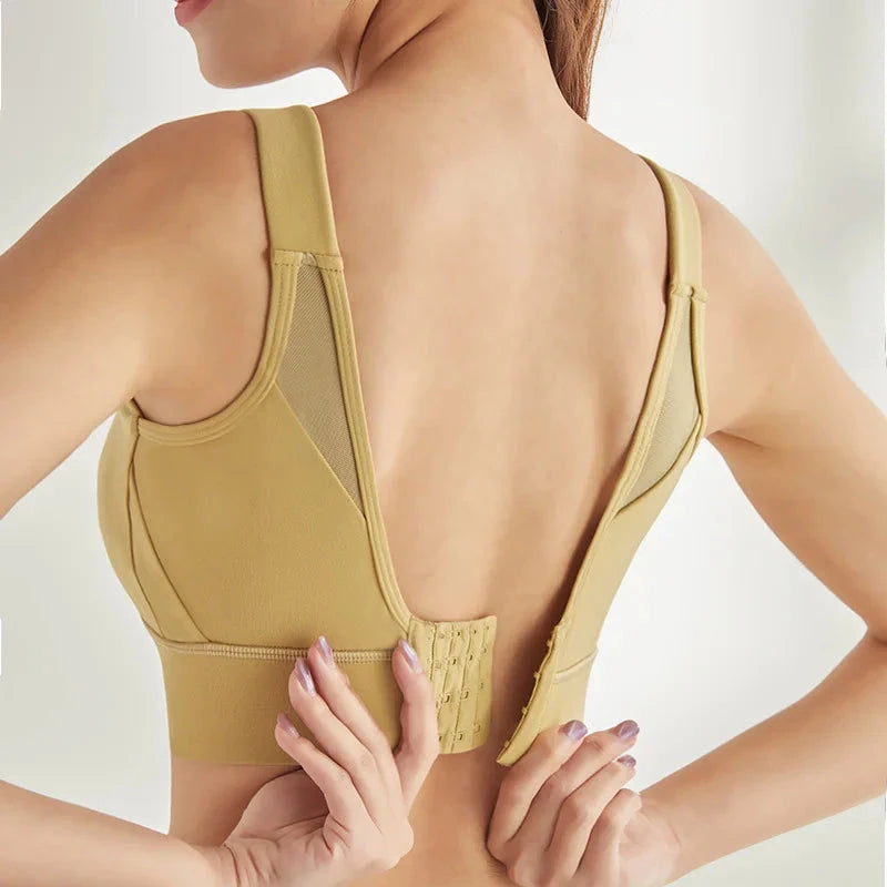 Sports Bras High Impact Push Up Bra Crop Top Fitness Women Large Big Size Underwear Wireless Running Gym Workout Active Wear Hot GlowCart