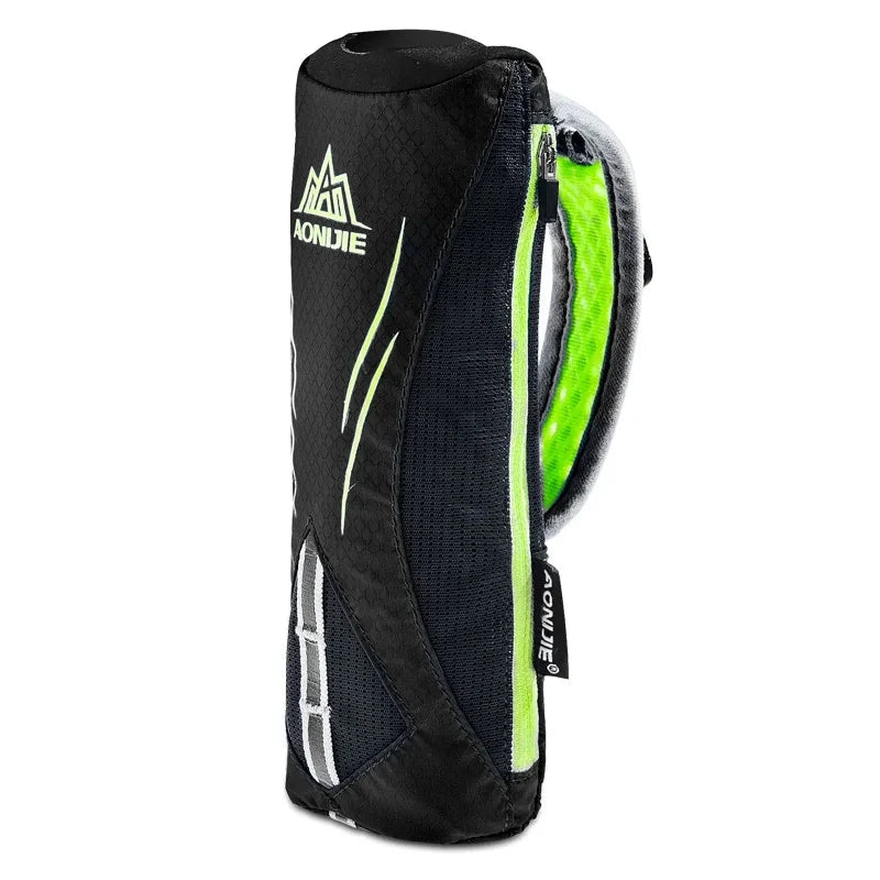 AONIJIE E908 500ml Running Hand-held Water Bottle Kettle Holder Wrist Storage Bag Hydration Pack Hydra Fuel Soft Flask Marathon GlowCart