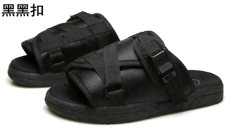 Men Summer Shoes Plus Size 36-45 Slippers Fashion Couple GlowCart