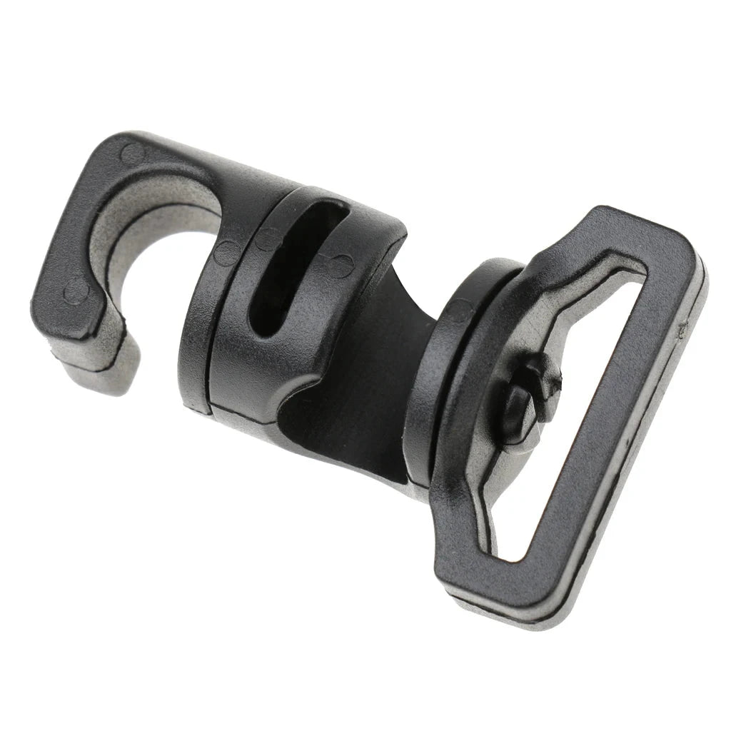 Tent Pole Connector Buckle Black Outdoor Camping Awning Tent GlowCart