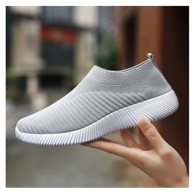 Women Vulcanized Shoes High Quality Women Sneakers Slip On GlowCart