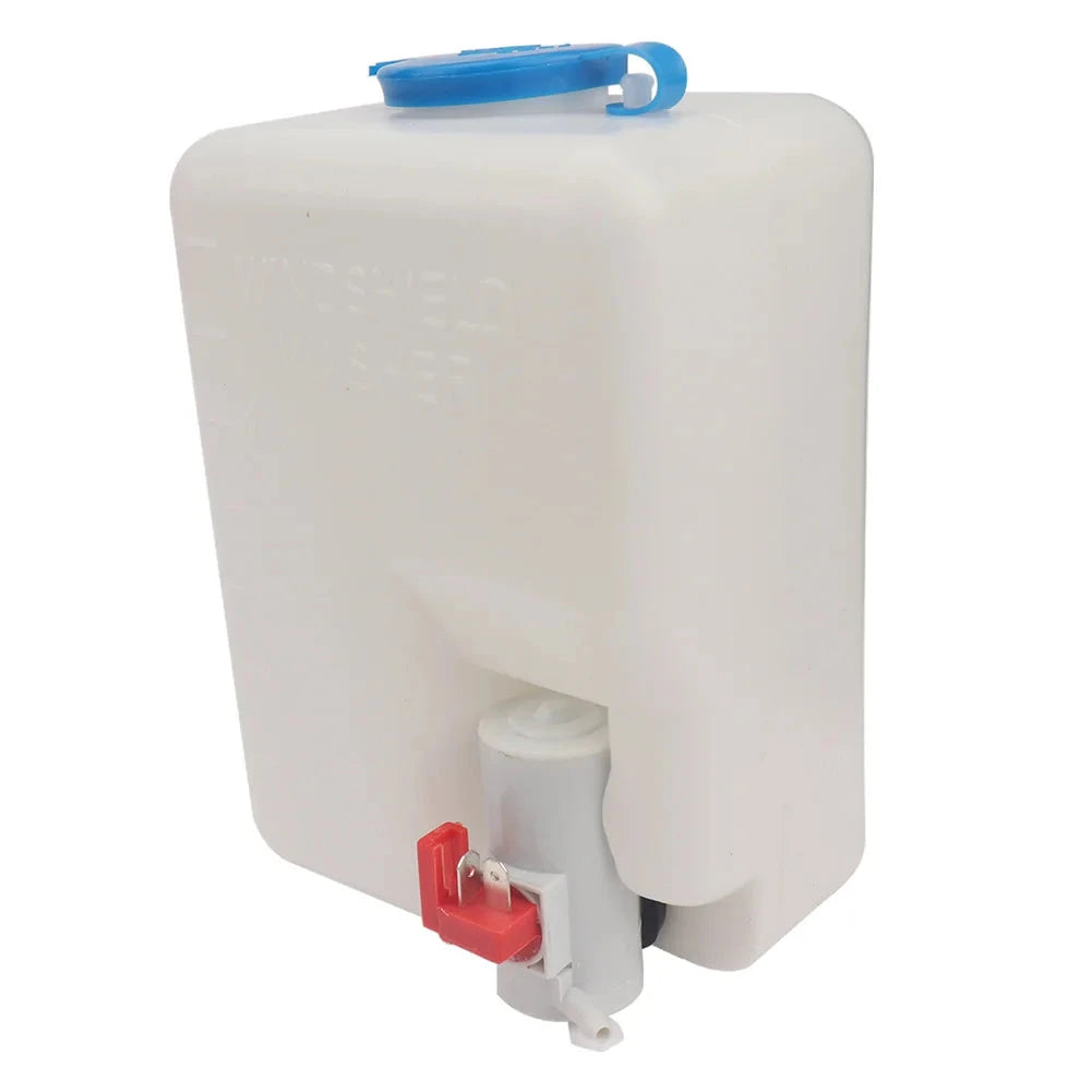 Car Windshield Washer Bottle 12V Windscreen Washer Pump Fluid Tank 1.5L Reservoir Nozzle Sprayer Kit Universal Accessories GlowCart