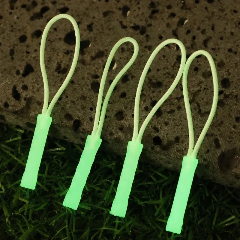 Glow in the Dark Zipper Pull Luminous Zipper Tag for GlowCart