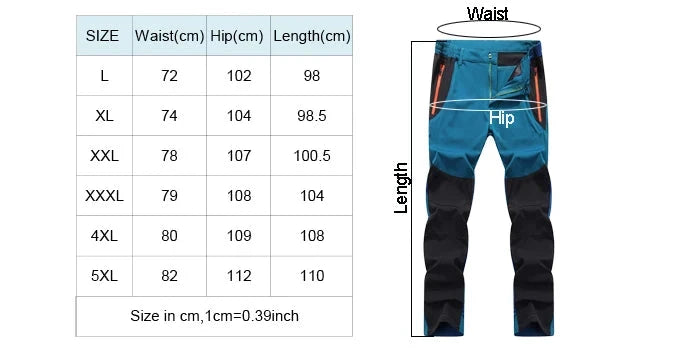 TRVLWEGO Summer Men Pants Hiking Camping Climbing Fishing GlowCart