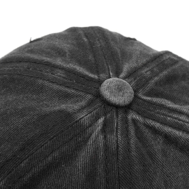 Summer Women Baseball Cap Peach Heart Embroidered Wash Denim GlowCart