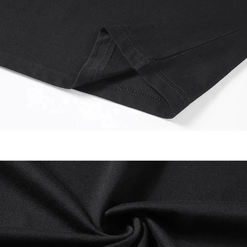 2000s Vintage Casual Girl Print Y2k Women's Short Sleeve GlowCart