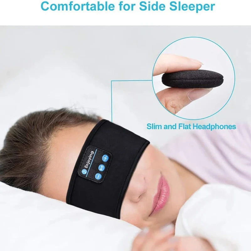 Wireless Bluetooth Earphone Sleeping Band Headphone Music GlowCart