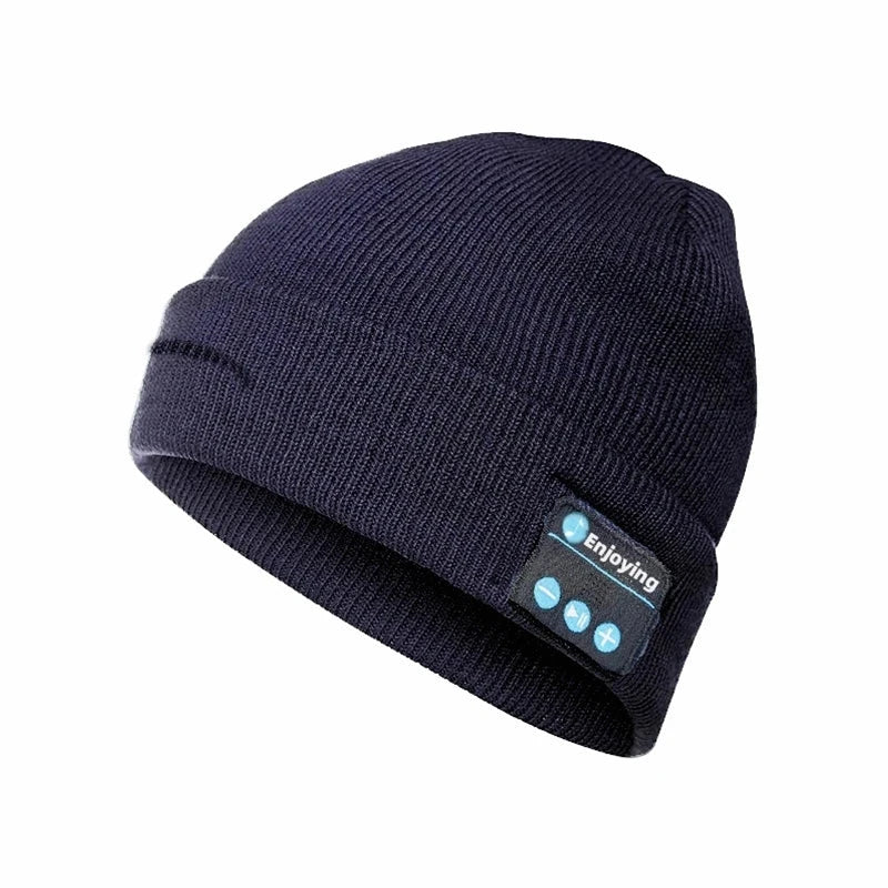 Winter Sports Bluetooth Hat Warm Beanie Music Wireless GlowCart