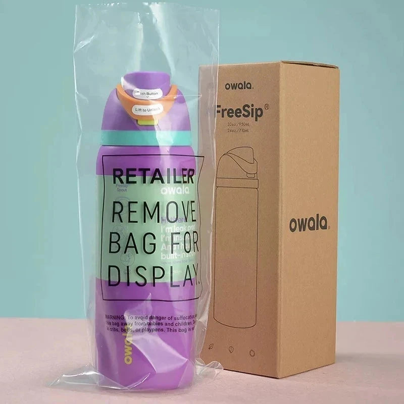 24OZ/32OZ Owala Stainless Steel Vacuum Insulated Sports GlowCart