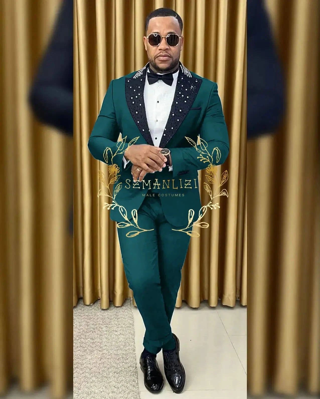 Luxury Wedding Suits For Men Groom Wear Tuxedos Handmade GlowCart