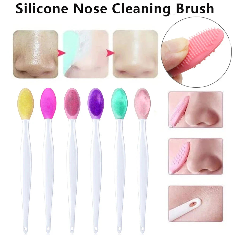 1PC/4PCS  Beauty Skin Care Wash Face Silicone Brush GlowCart
