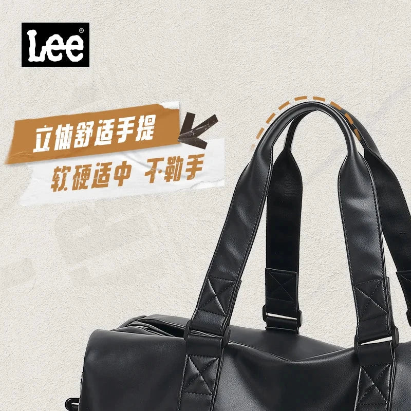 LEE High Quality Waterproof Leather Travel Duffel Bag Dry GlowCart