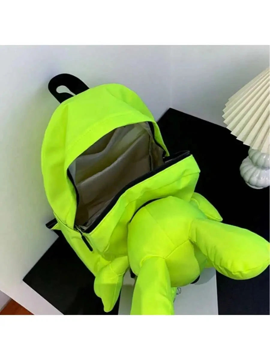 Cute Cartoon Rabbit Lightweight Foldable Backpack, Large GlowCart