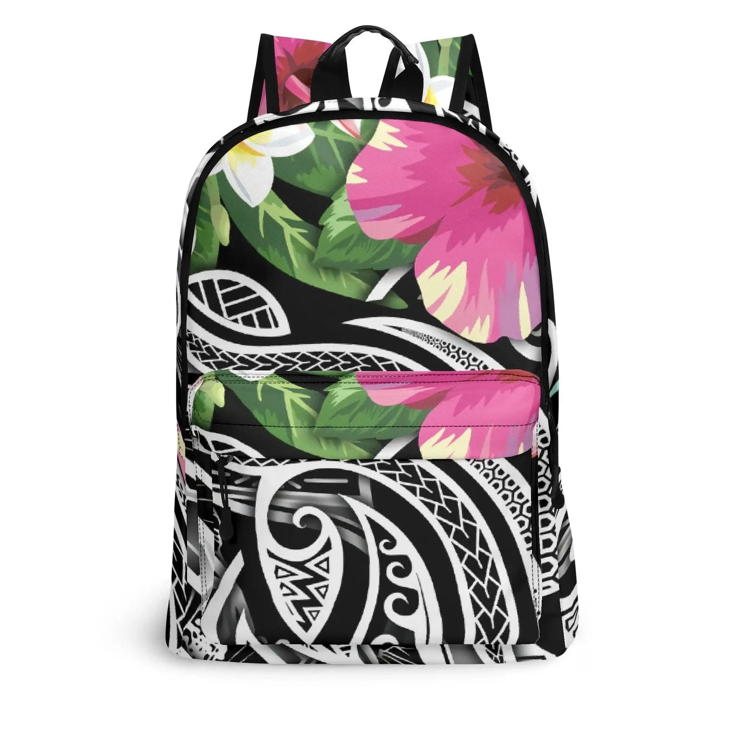 Flower Customization Travel Polynesian Hiking Men'S Backpack GlowCart