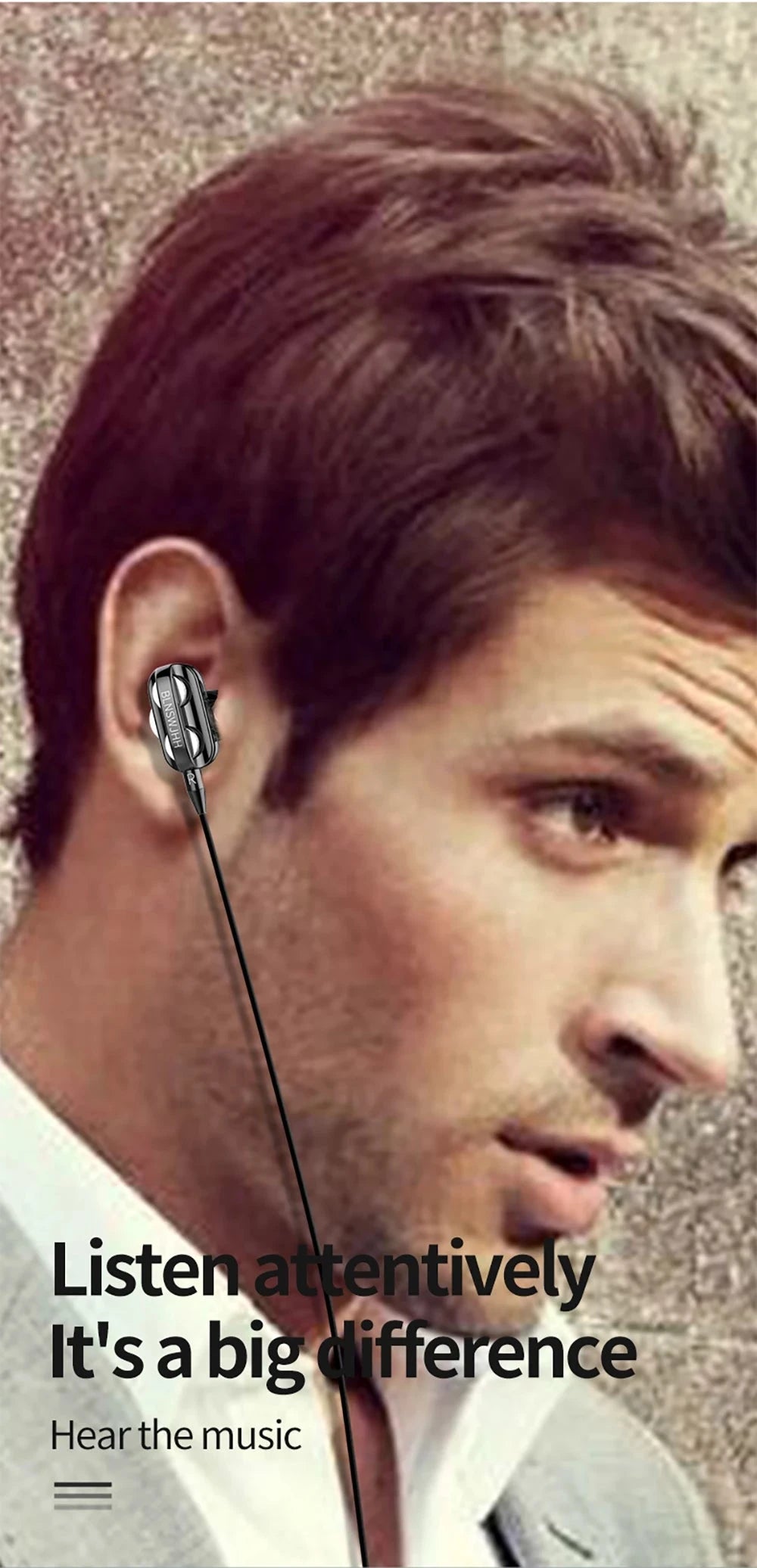 3.5mm Wired Headphones Noise Canceling In-Ear Sports GlowCart