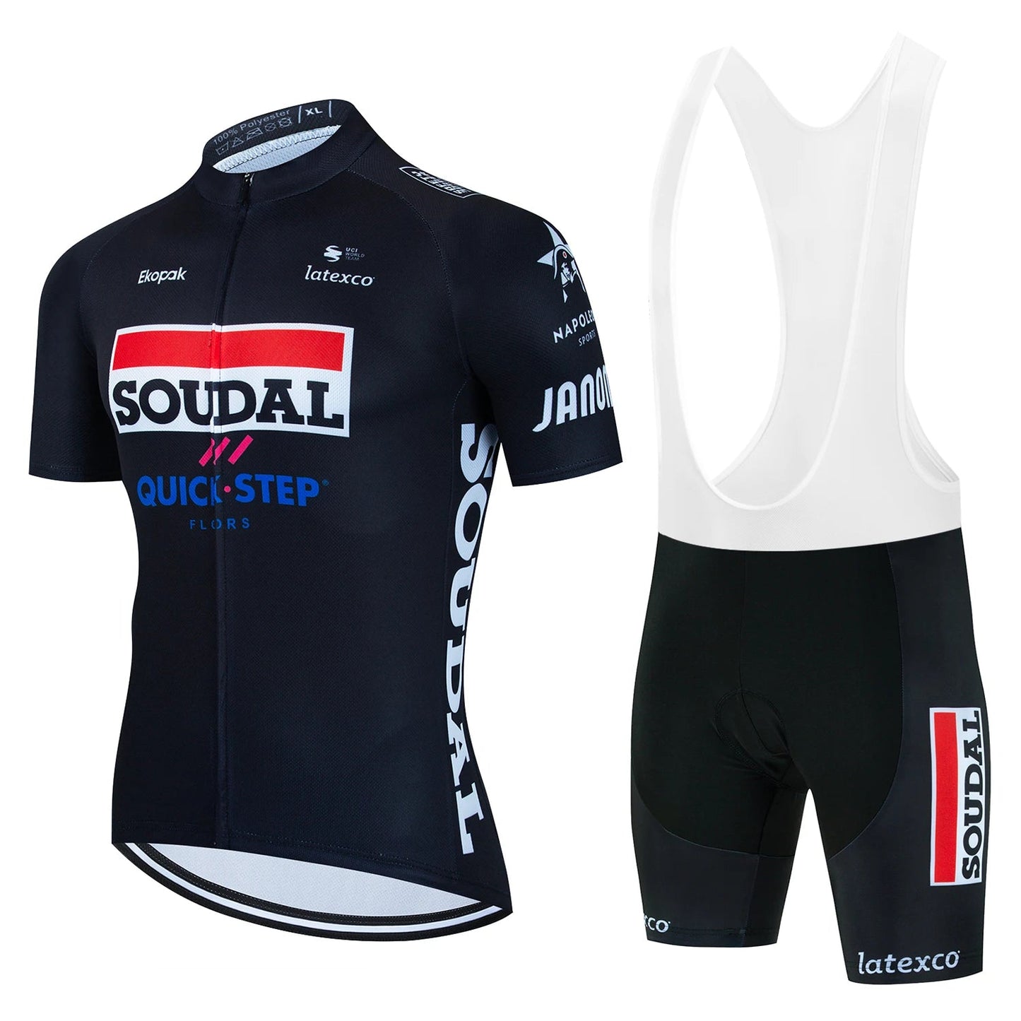 2025 SOUDAL Cycling Clothes Jersey Men Set Mtb Road Bike Uniform Shorts Man Mountain Complete Bib Men's Suit Cycle Spring Summer GlowCart