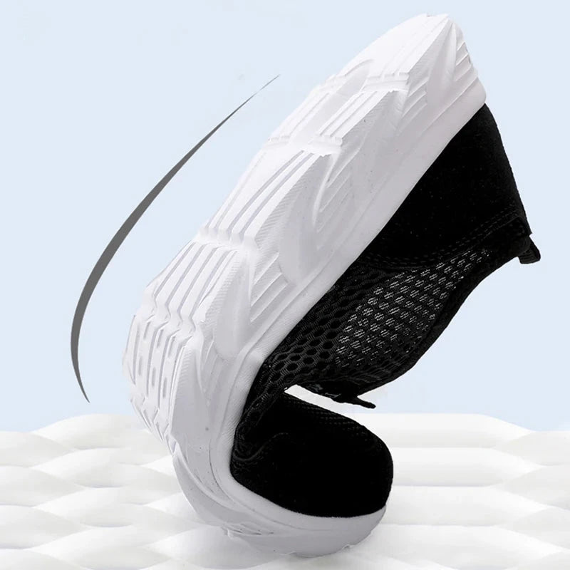 2023 Lightweight Men Casual Shoes Breathable Slip on Male GlowCart