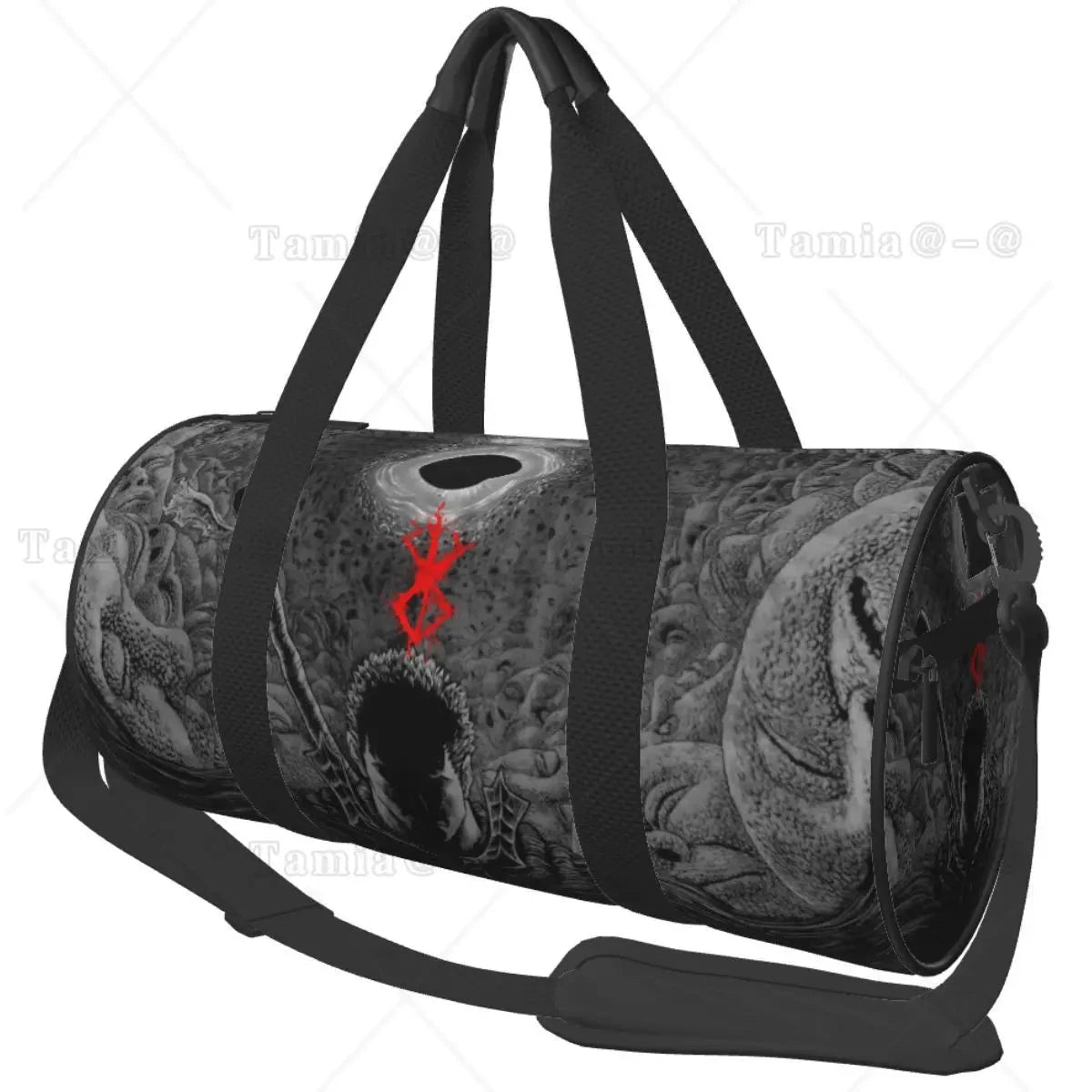 Japan Anime Bereserk Sports Gym Bag with Pocket Waterproof GlowCart