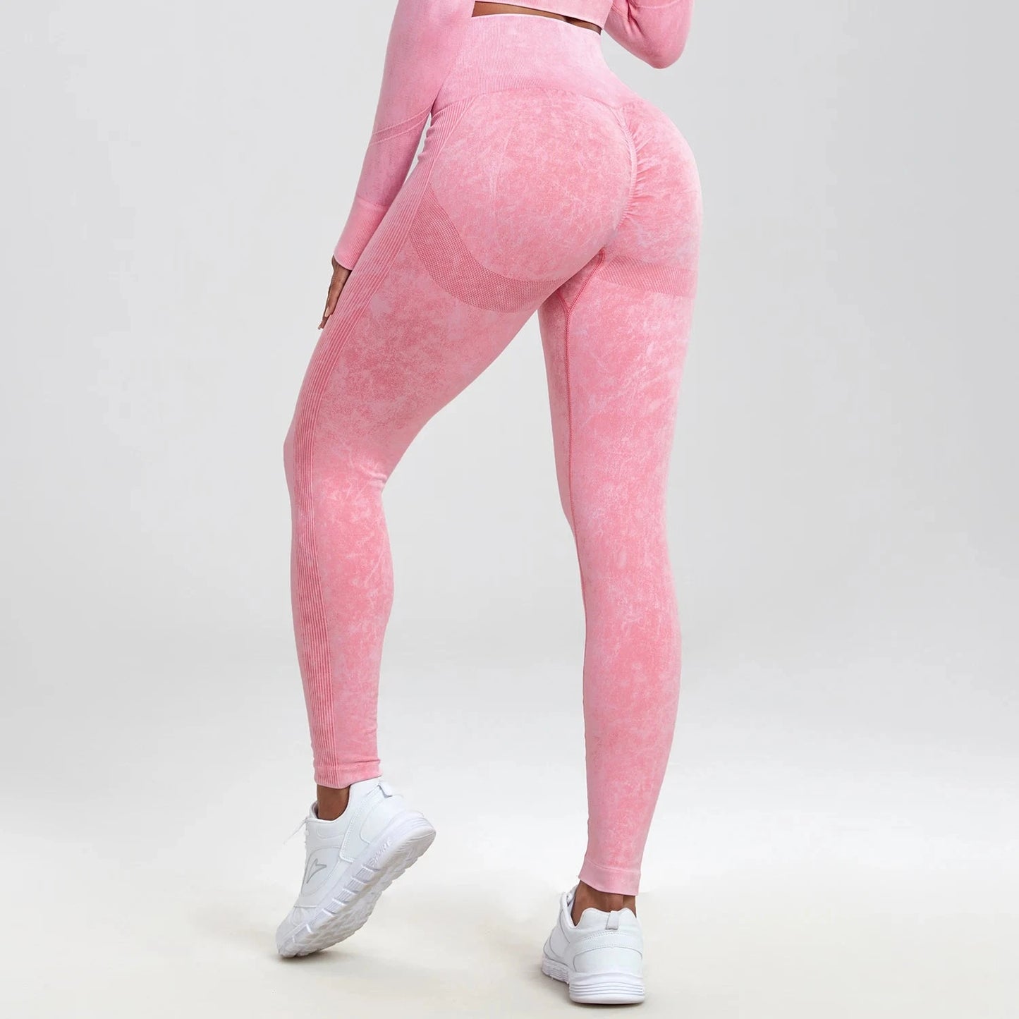 Butt Lifting Sexy Gym Leggings Women High Waist Seamless Tie GlowCart