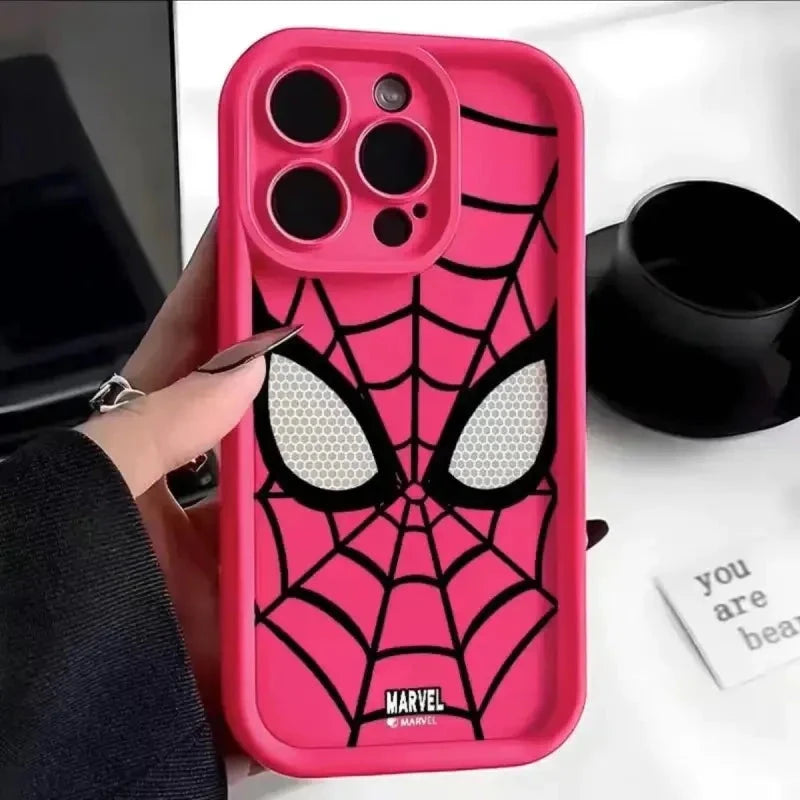 Marvel Spider Man Plain Multistep TPU Phone Case For iPhone GlowCart