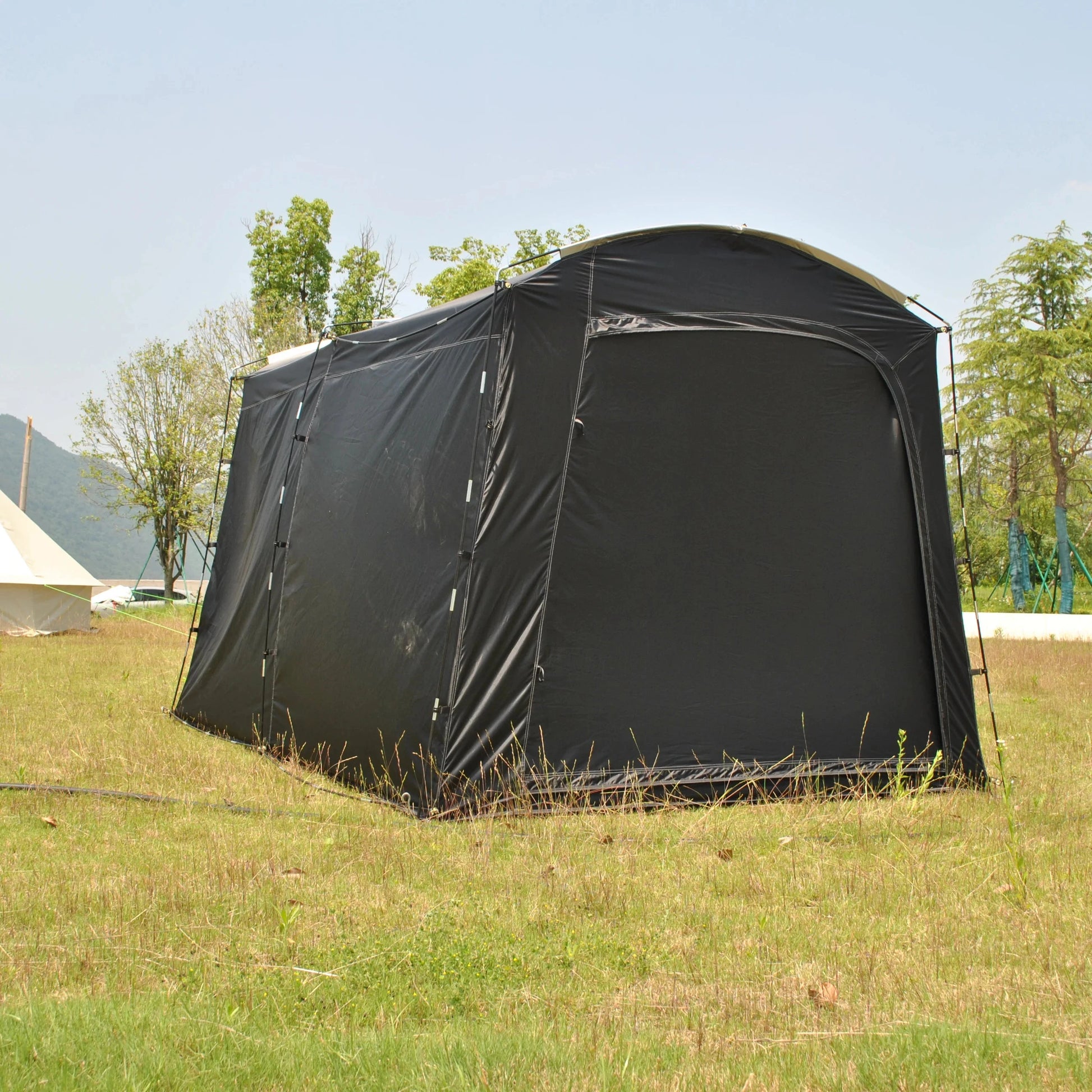 Camping Tents Tunnel Tent 4 Person Family Tents with 2 GlowCart